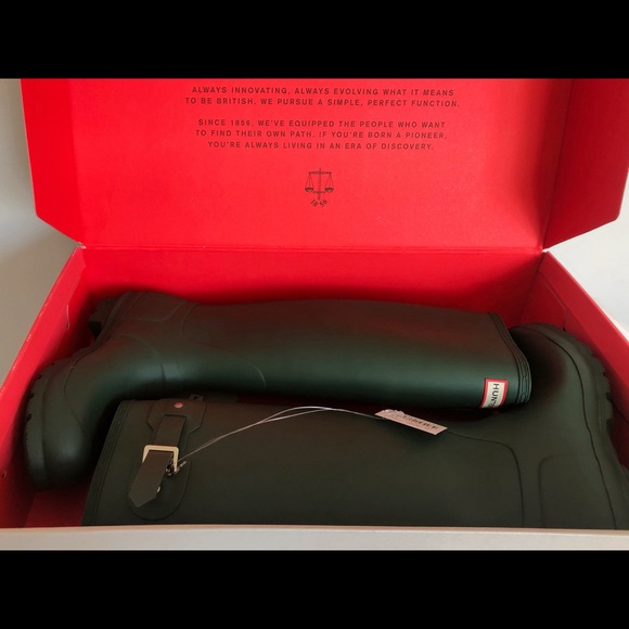 Hunter Boots, Dark Green